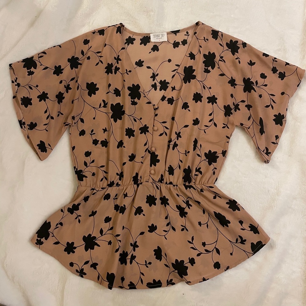 Sienna Sky - Baby Doll Blouse